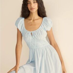 DÔEN - Quinn Dress in Alice Blue